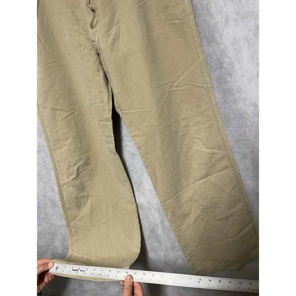 Banana Republic Pants Men 35x33 36x33 Linen Cotton Drawstring Baggy Casual Chino